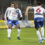 05.04.2022. Kielce. Mecz 25. kolejki Fortuna 1 Ligi, Korona Kielce - Podbeskidzie Bielsko-Biała / Wiktor Taszłow / Radio Kielce