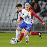 05.04.2022. Kielce. Mecz 25. kolejki Fortuna 1 Ligi, Korona Kielce - Podbeskidzie Bielsko-Biała / Wiktor Taszłow / Radio Kielce
