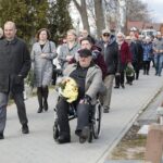 07.04.2022. Kielce. Pogrzeb Stanisława Nyczaja - prezesa kieleckiego oddziału Związku Literatów Polskich / Wiktor Taszłow / Radio Kielce