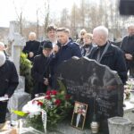 07.04.2022. Kielce. Pogrzeb Stanisława Nyczaja - prezesa kieleckiego oddziału Związku Literatów Polskich / Wiktor Taszłow / Radio Kielce