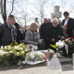 07.04.2022. Kielce. Pogrzeb Stanisława Nyczaja - prezesa kieleckiego oddziału Związku Literatów Polskich / Wiktor Taszłow / Radio Kielce