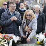 07.04.2022. Kielce. Pogrzeb Stanisława Nyczaja - prezesa kieleckiego oddziału Związku Literatów Polskich / Wiktor Taszłow / Radio Kielce