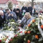 07.04.2022. Kielce. Pogrzeb Stanisława Nyczaja - prezesa kieleckiego oddziału Związku Literatów Polskich / Wiktor Taszłow / Radio Kielce