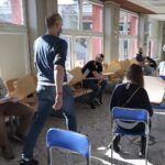 08.04.2022. Kielce. Akcja oddawania krwi "Dzielmy się zdrowiem i życiem" / Wiktor Taszłow / Radio Kielce