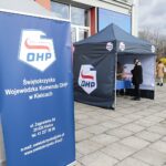 08.04.2022. Kielce. Akcja oddawania krwi "Dzielmy się zdrowiem i życiem" / Wiktor Taszłow / Radio Kielce