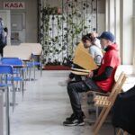 08.04.2022. Kielce. Akcja oddawania krwi "Dzielmy się zdrowiem i życiem" / Wiktor Taszłow / Radio Kielce