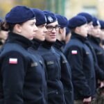 08.04.2022. Kielce. Ślubowanie klas mundurowych w Zespole Szkół Mechanicznych / Wiktor Taszłow / Radio Kielce