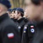 08.04.2022. Kielce. Ślubowanie klas mundurowych w Zespole Szkół Mechanicznych / Wiktor Taszłow / Radio Kielce