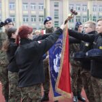 08.04.2022. Kielce. Ślubowanie klas mundurowych w Zespole Szkół Mechanicznych / Wiktor Taszłow / Radio Kielce