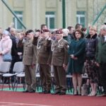 08.04.2022. Kielce. Ślubowanie klas mundurowych w Zespole Szkół Mechanicznych / Wiktor Taszłow / Radio Kielce