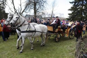 16.04.2022. Ciekoty. Poświęcenie pokarmów na Żeromszczyźnie / Wiktor Taszłow / Radio Kielce