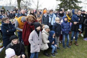 16.04.2022. Ciekoty. Poświęcenie pokarmów na Żeromszczyźnie / Wiktor Taszłow / Radio Kielce