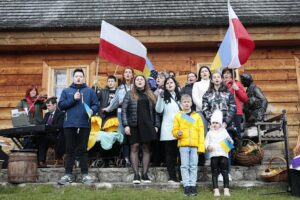 16.04.2022. Ciekoty. Poświęcenie pokarmów na Żeromszczyźnie / Wiktor Taszłow / Radio Kielce