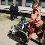 06.04.2022 Kielce. Uchodźcy wojenni. Przyjechał pociąg sanitarny z uchodźcami wojennymi z Ukrainy / Jarosław Kubalski / Radio Kielce