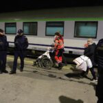 06.04.2022 Kielce. Uchodźcy wojenni. Przyjechał pociąg sanitarny z uchodźcami wojennymi z Ukrainy / Jarosław Kubalski / Radio Kielce
