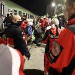 06.04.2022 Kielce. Uchodźcy wojenni. Przyjechał pociąg sanitarny z uchodźcami wojennymi z Ukrainy / Jarosław Kubalski / Radio Kielce