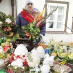 10.04.2022 Kielce. Kiermasz wielkanocny przed Dworkiem Laszczyków / Jarosław Kubalski / Radio Kielce