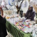 10.04.2022 Kielce. Kiermasz wielkanocny przed Dworkiem Laszczyków / Jarosław Kubalski / Radio Kielce