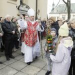 10.04.22022 Kielce. Niedziela Palmowa. Palmy poświęcił biskup Jan Piotrowski / Jarosław Kubalski / Radio Kielce