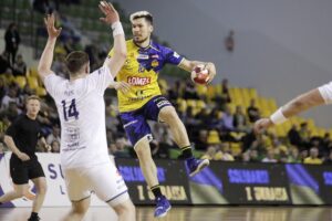 06.04.2022. Kielce. Półfinał Pucharu Polski: Łomża Vive Kielce - Energą MKS Kalisz / Jarosław Kubalski / Radio Kielce