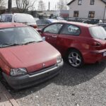 07.04.2022 Kielce. Wraki samochodów przy ulicy Magazynowej / Jarosław Kubalski / Radio Kielce