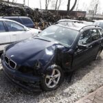 07.04.2022 Kielce. Wraki samochodów przy ulicy Magazynowej / Jarosław Kubalski / Radio Kielce