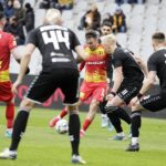 09.04.2022 Kielce. Piłka nożna I Liga. Mecz Korona Kielce - Zagłębie Sosnowiec / Jarosław Kubalski / Radio Kielce