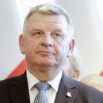 11.04.2022 Kielce. ŚUW. Spotkanie wielkanocne u wojewody. Na zdjęciu senator Prawa i Sprawiedliwości Jarosław Rusiecki / Jarosław Kubalski / Radio Kielce