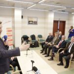 01.04.2022 Kielce. Wizyta Ministra Edukacji i Nauki Przemysława Czarnka. Na zdjęciu  minister Przemysław Czarnek / Jarosław Kubalski / Radio Kielce