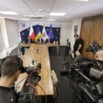 04.04.2022 Kielce. Minister sprawiedliwości Zbigniew Ziobro podczas konferencji prasowej / Jarosław Kubalski / Radio Kielce