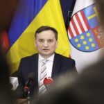 04.04.2022 Kielce. Minister sprawiedliwości Zbigniew Ziobro podczas konferencji prasowej / Jarosław Kubalski / Radio Kielce