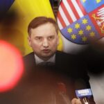 04.04.2022 Kielce. Minister sprawiedliwości Zbigniew Ziobro podczas konferencji prasowej / Jarosław Kubalski / Radio Kielce