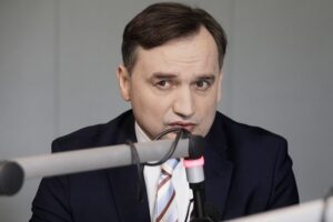 04.04.2022 Radio Kielce. Minister sprawiedliwości Zbigniew Ziobro / Jarosław Kubalski / Radio Kielce