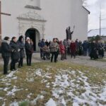 03.04.2022. Nowy Korczyn. 82. rocznica zbrodni katyńskiej i 12. rocznica katastrofy lotniczej pod Smoleńskiem / Marta Gajda-Kruk / Radio Kielce