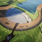 Wizualizacja zagospodarowania centrum Mirca / UG Mirzec