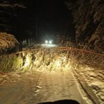 02.04.2022. Najwięcej zdarzeń dotyczyło połamanych konarów drzew i gałęzi zalegających na szlakach komunikacyjnych / OSP KSRG Secemin