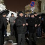 02.04.2022. Ostrowiec Św. Różaniec mężczyzn / Emilia Sitarska / Radio Kielce