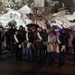 02.04.2022. Ostrowiec Św. Różaniec mężczyzn / Emilia Sitarska / Radio Kielce