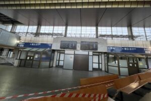 20.04.2022. Kielce. Dworzec kolejowy / Michał Kita / Radio Kielce