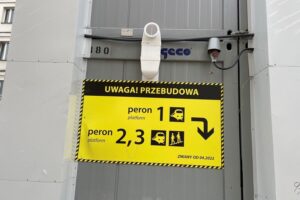 20.04.2022. Kielce. Dworzec tymczasowy / Michał Kita / Radio Kielce