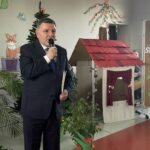 08.04.2022. Kunów. Pięciolecie świetlicy środowiskowej. Na zdjęciu: poseł Andrzej Kryj / Emilia Sitarska / Radio Kielce