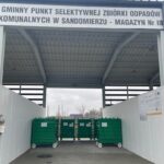 01.04.2022. Sandomierz. Otwarcie Punktu Selektywnej Zbiórki Odpadów Komunalnych / Grażyna Szlęzak-Wójcik / Radio Kielce