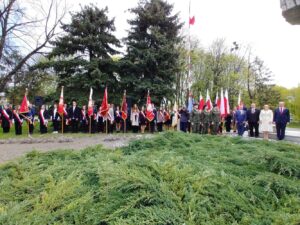 03.05.2022. Jędrzejów. Obchody 231. rocznicy uchwalenia Konstytucji 3 Maja / Marcin Marszałek / Radio Kielce