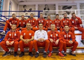 Na zdjęciu: pięściarze uczestniczący w zgrupowaniu kadry narodowej w Centralnym Ośrodku Sportu – Ośrodku Przygotowań Olimpijskich w Wałczu / PZB