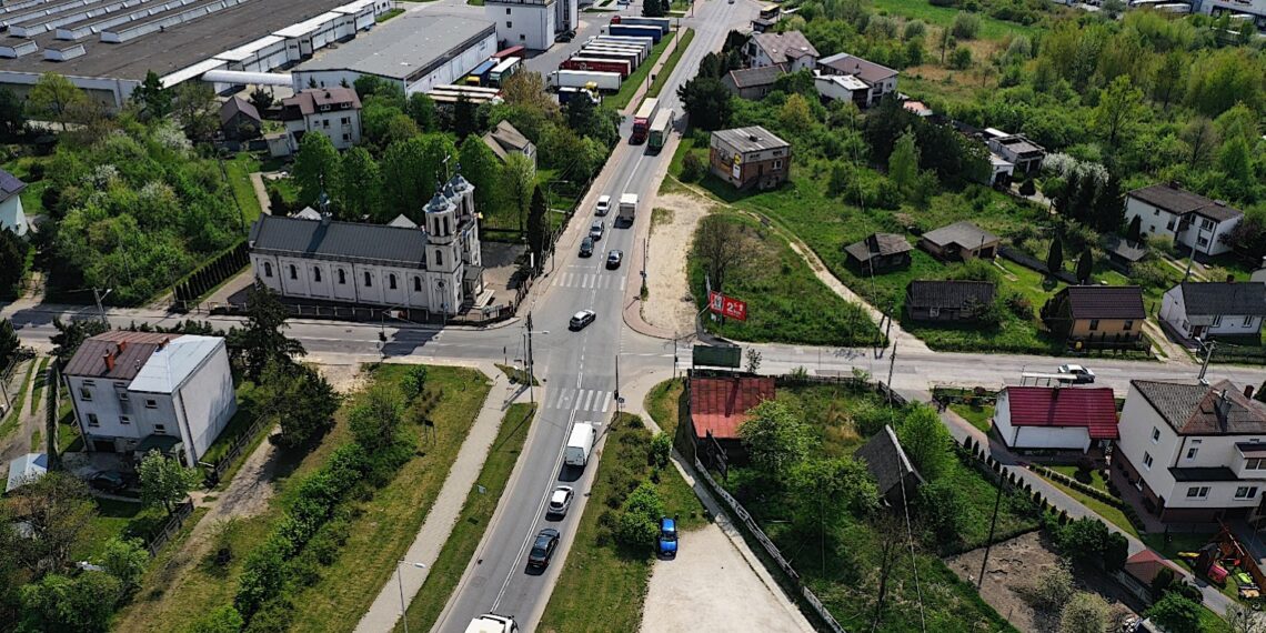 11.05.2022. Kielce. Skrzyżowanie ulic Batalionów Chłopskich, Malików i Wystawowej / Fot. Jarosław Kubalski - Radio Kielce