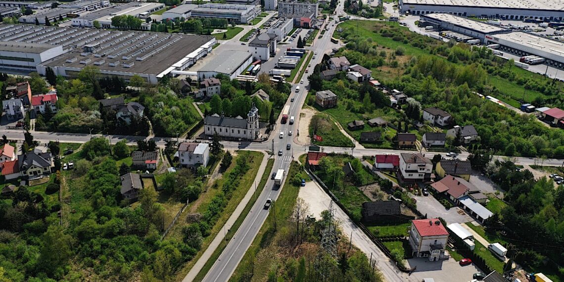 11.05.2022. Kielce. Skrzyżowanie ulic Batalionów Chłopskich, Malików i Wystawowej / Fot. Jarosław Kubalski - Radio Kielce