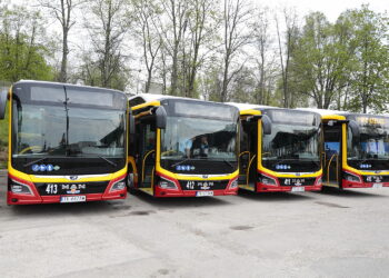 06.05.2022. Kielce. Nowy autobus MAN dla kieleckiego MPK / Fot. Wiktor Taszłow - Radio Kielce