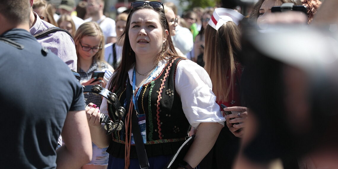 19.05.2022. Kielce. Korowód studentów idzie ulicami miasta / Fot. Wiktor Taszłow - Radio Kielce