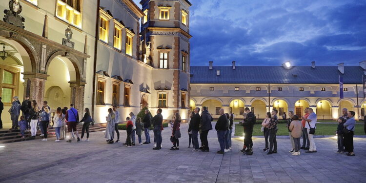 14.05.2022 Kielce. Muzeum Narodowe w Pałacu Biskupów Krakowskich. Noc Muzeów