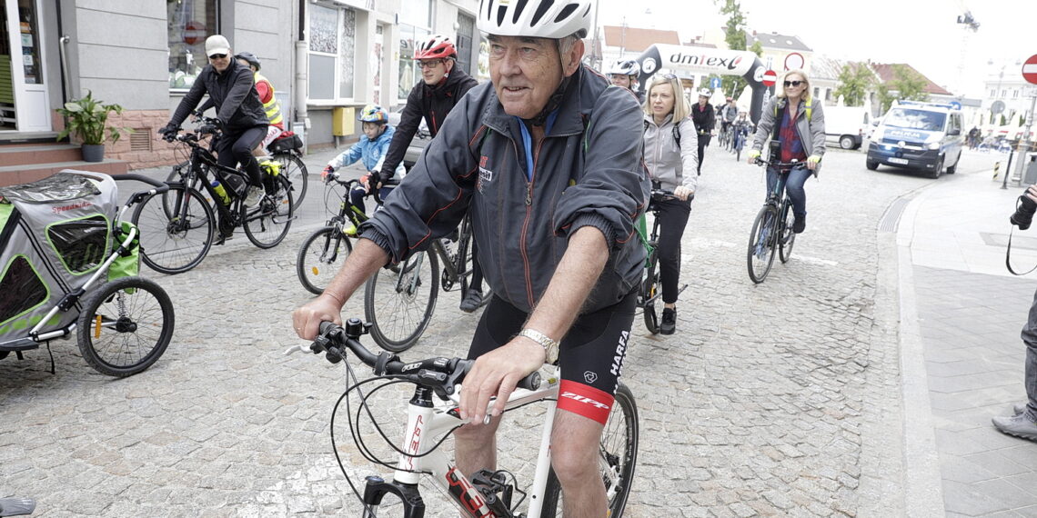 29.05.2022 Kielce. Rynek.  I Świętokrzyski Dzień Roweru